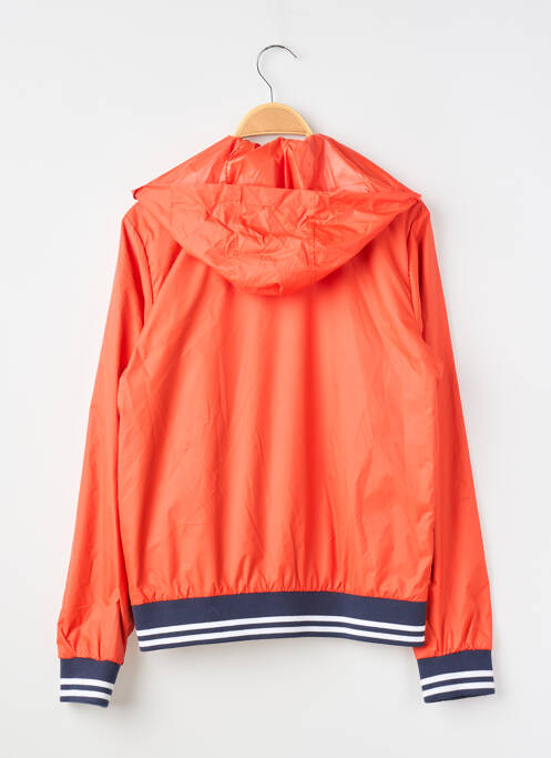 Coupe-vent effet matière satinée a capuche orange TIMBERLAND garcon