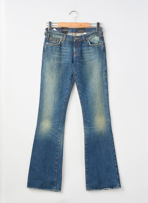 Jean coupe flare taille normale taille normale bleu CALVIN KLEIN femme