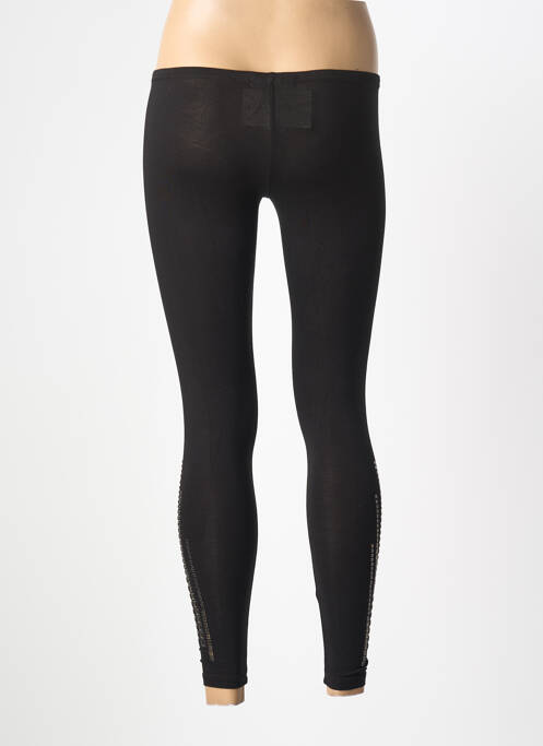 Legging tissage jersey taille normale noir GUESS femme