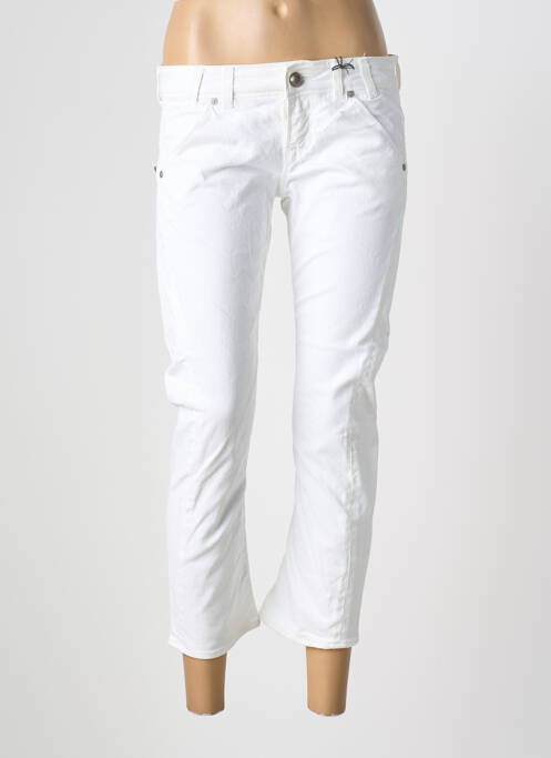 Pantacourt taille basse taille basse blanc GUESS femme