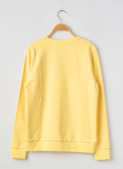 Sweat-shirt stretch manches longues jaune HUGO BOSS garcon