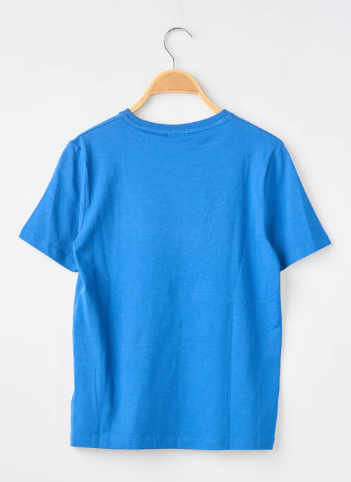 T-shirt stretch manches courtes bleu HUGO BOSS garcon