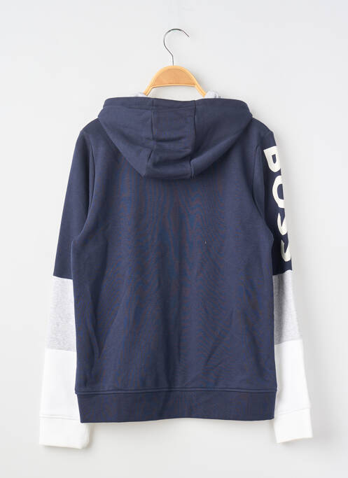 Veste casual poches bleu HUGO BOSS garcon