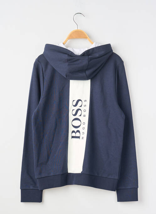 Veste casual poches bleu HUGO BOSS garcon