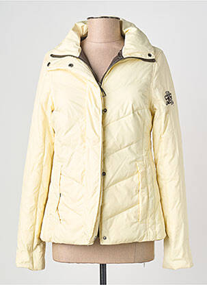Doudoune poches a capuche jaune MISS SIXTY femme