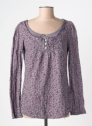 T-shirt manches longues manches longues violet PEPE JEANS femme