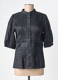 Chemisier manches courtes manches courtes noir PEPE JEANS femme