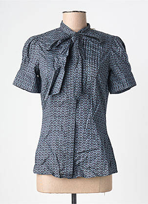 Chemisier manches courtes manches courtes bleu PEPE JEANS femme