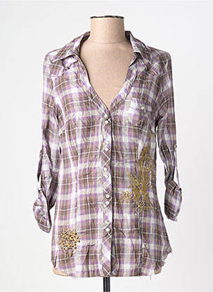 Chemisier violet GUESS femme