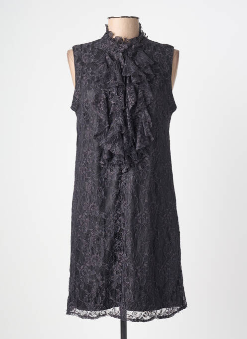 Robe mi-longue gris ANGE femme