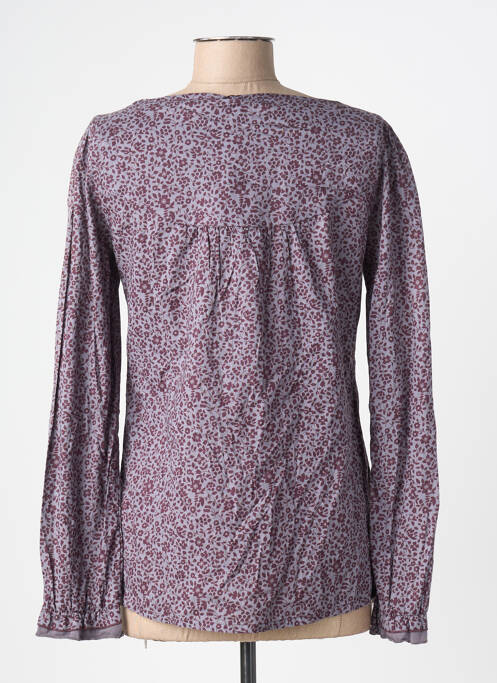 T-shirt imprimé fantaisie manches longues violet PEPE JEANS femme