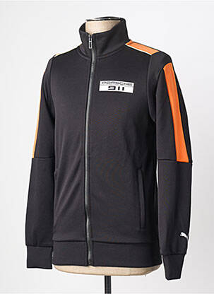 Veste casual resserrée sur le bas noir PUMA homme