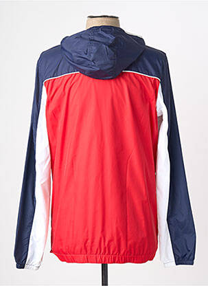 Coupe-vent effet matière satinée a capuche rouge TIMBERLAND garçon