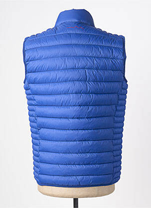 Doudoune poches sans capuche bleu fonce TEDDY SMITH homme