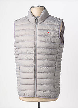 Doudoune poches sans capuche gris TEDDY SMITH homme