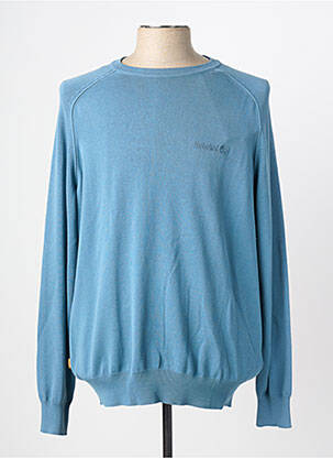 Pull stretch manches longues bleu TIMBERLAND homme