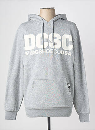 Sweat-shirt à capuche poches manches longues gris DIESEL homme