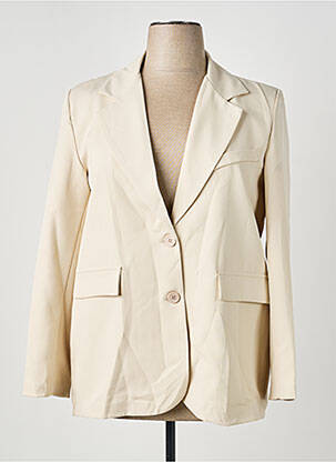 Blazer coupe cintrée beige NEW COLLECTION femme