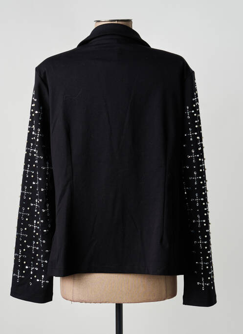 Blazer manches longues noir MISSY femme