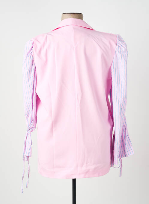 Blazer manches longues rose NEW COLLECTION femme