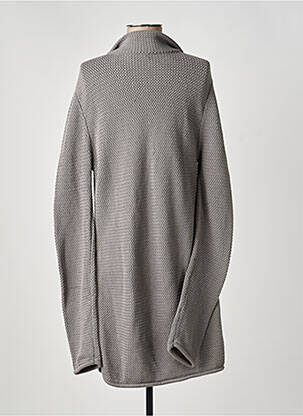 Gilet manches longues stretch gris NORO femme