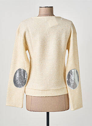 Pull stretch manches longues beige GAËLLE BARRE femme