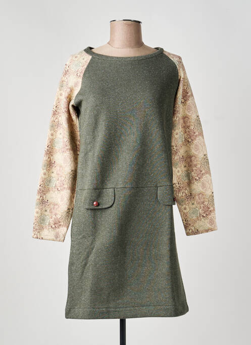 Robe courte vert GAËLLE BARRE femme