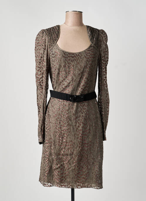 Robe mi-longue gris HOSS femme