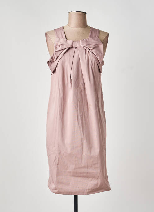 Robe mi-longue violet HOSS femme