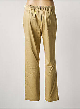 Pantalon droit taille élastique beige MON N°2 femme