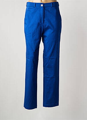 Pantalon droit taille élastique bleu fonce MON N°2 femme