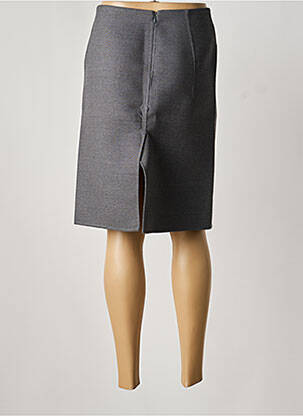 Jupe mi-longue coupe droite gris SOFIE D'HOORE femme