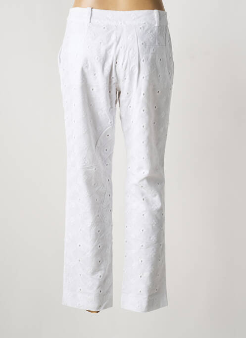 Pantalon slim poches blanc GAËLLE BARRE femme
