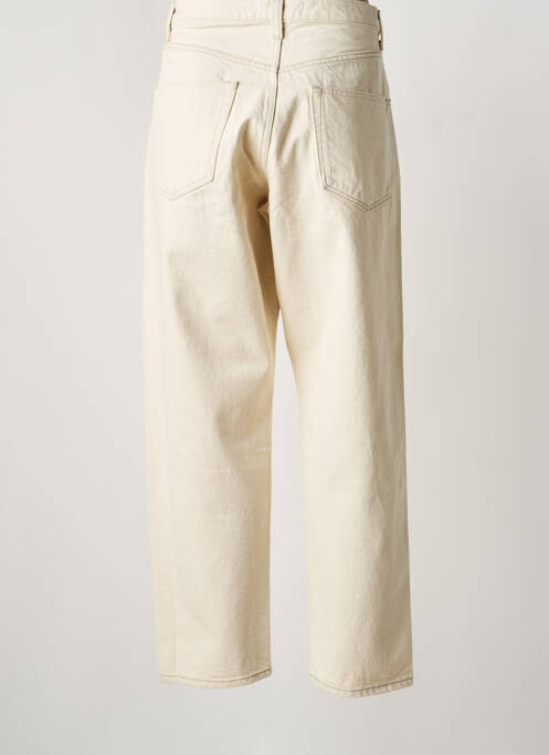 Jean coupe mom poches beige MA'RY'YA femme