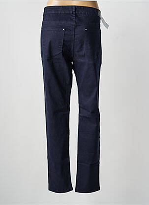 Pantalon droit stretch taille normale bleu VOGGO femme