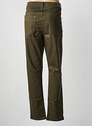Pantalon droit stretch taille normale vert VOGGO femme