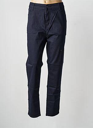 Pantalon droit stretch taille normale bleu VOGGO femme