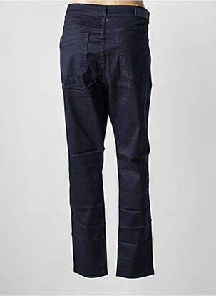 Pantalon droit stretch taille normale bleu VOGGO femme