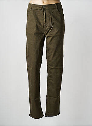 Pantalon droit stretch taille normale vert VOGGO femme