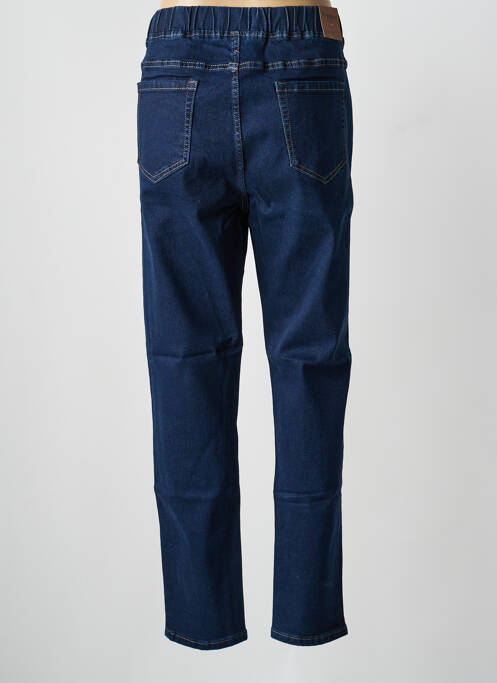 Jeans coupe droite stretch taille normale bleu VOGGO femme