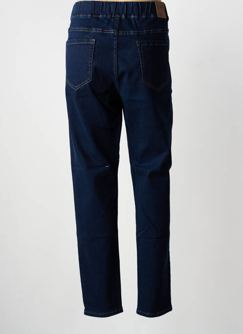 Jeans coupe droite stretch taille normale bleu VOGGO femme