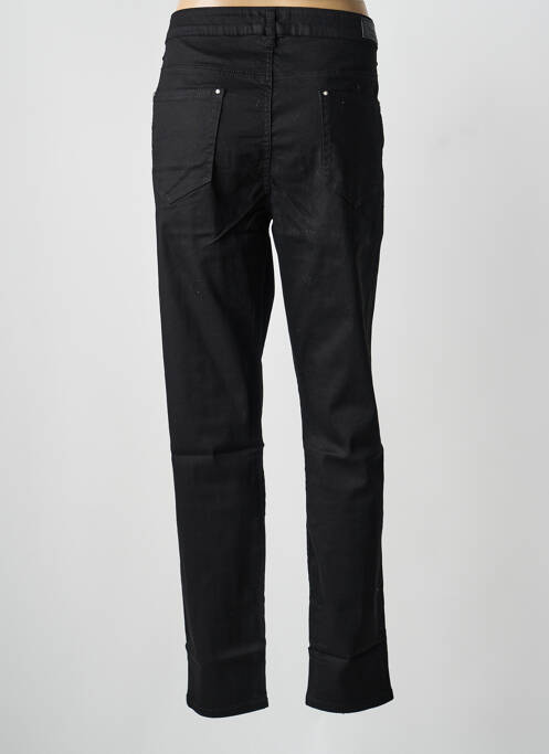 Pantalon droit stretch taille normale noir VOGGO femme