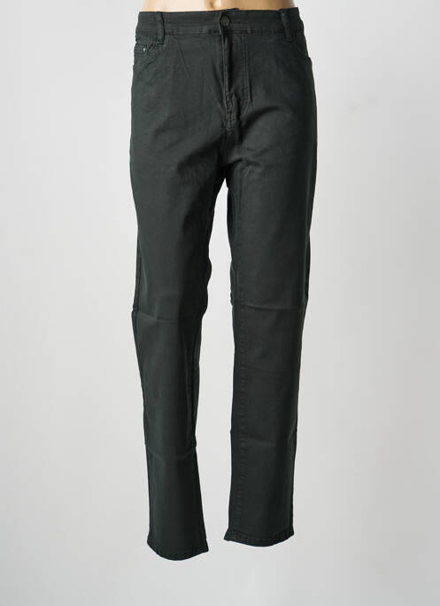 Pantalon droit stretch taille normale vert VOGGO femme