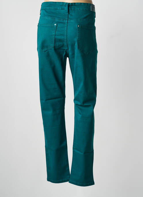 Pantalon droit stretch taille normale vert VOGGO femme