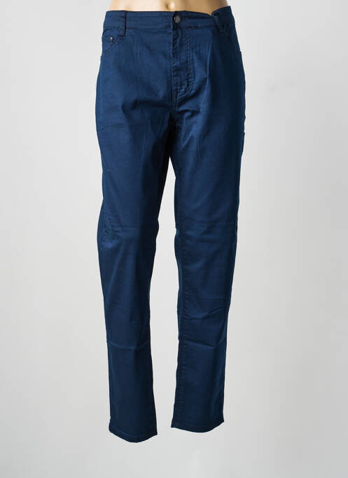 Pantalon droit stretch taille normale bleu VOGGO homme