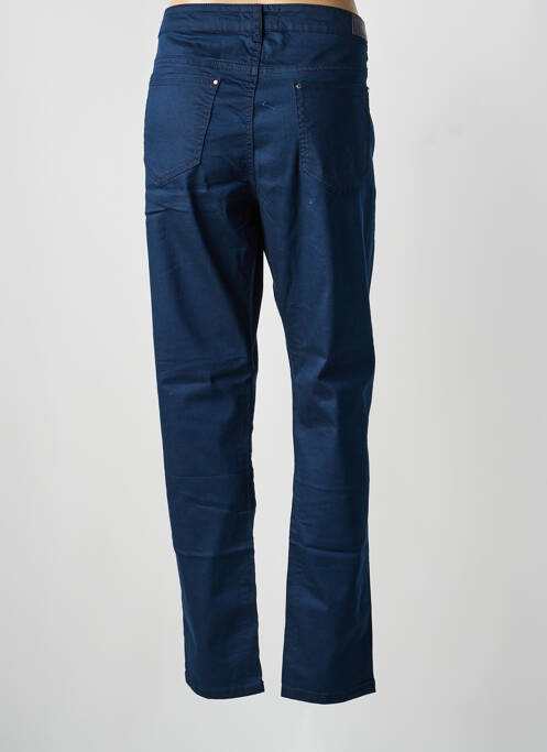 Pantalon droit stretch taille normale bleu VOGGO homme