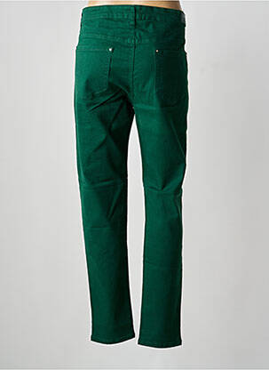 Pantalon droit stretch taille normale vert VOGGO femme