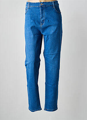 Jeans coupe slim stretch taille normale bleu VOGGO femme