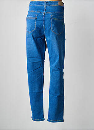 Jeans coupe slim stretch taille normale bleu VOGGO femme