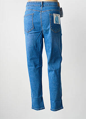 Jeans coupe slim stretch taille normale bleu VOGGO femme